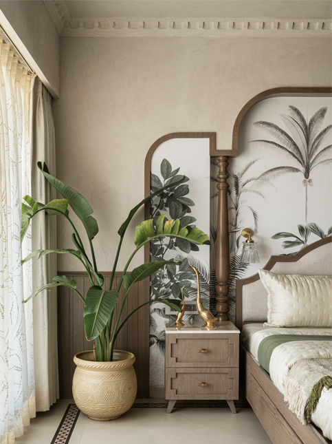 Headboard and cabinetry design – Beautiful Homes